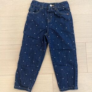 Zara Girls Polka Dot Jeans